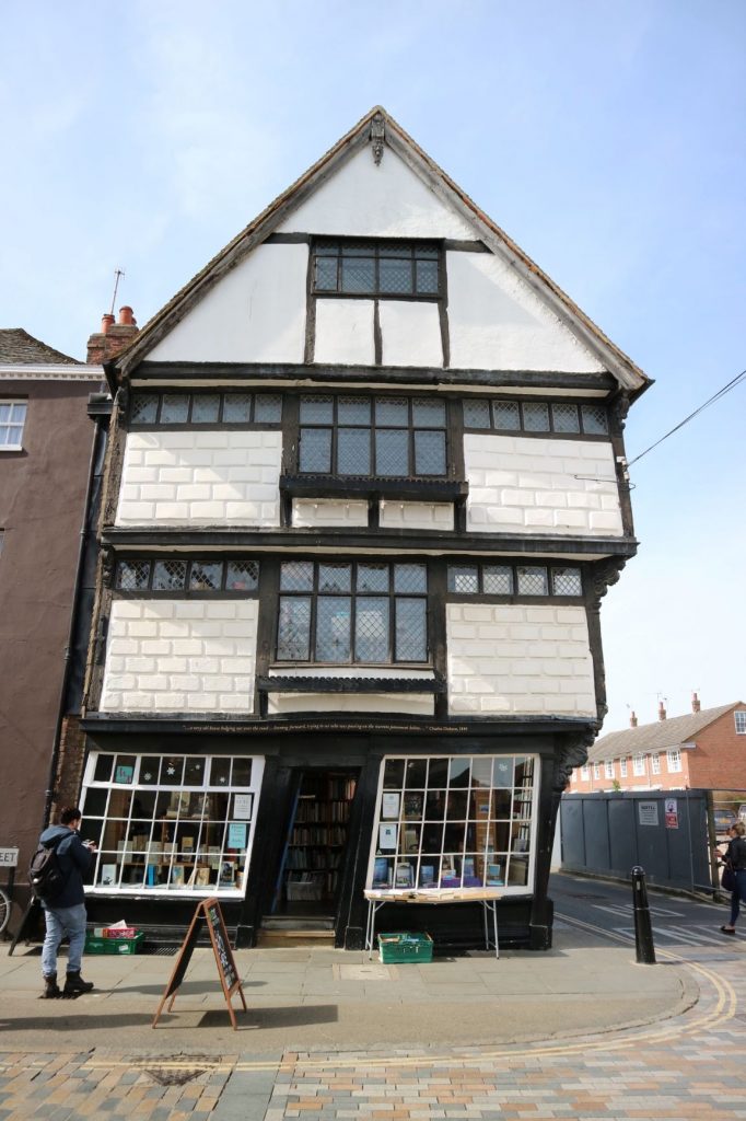 Wonky Bookshop in Canterbury