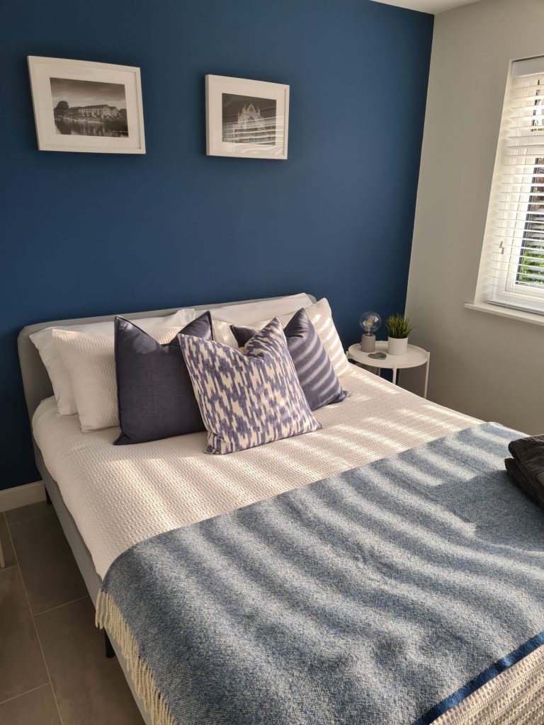 Bedroom at River Retreat Apartment Exeter