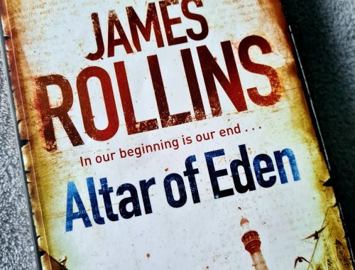 Cover of paperback Altar of Eden book